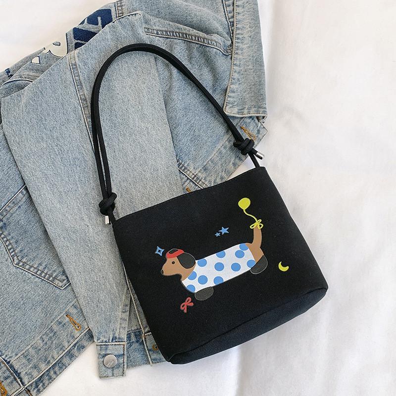 Trendy Chic Single Shoulder Bucket Bag In Multiple Colors For Everyday Use