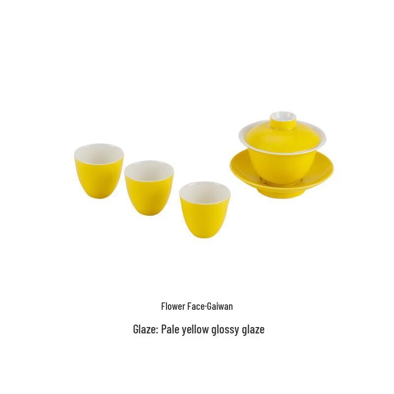 

Edenus Premium Ceramic Gaiwan Tea Set