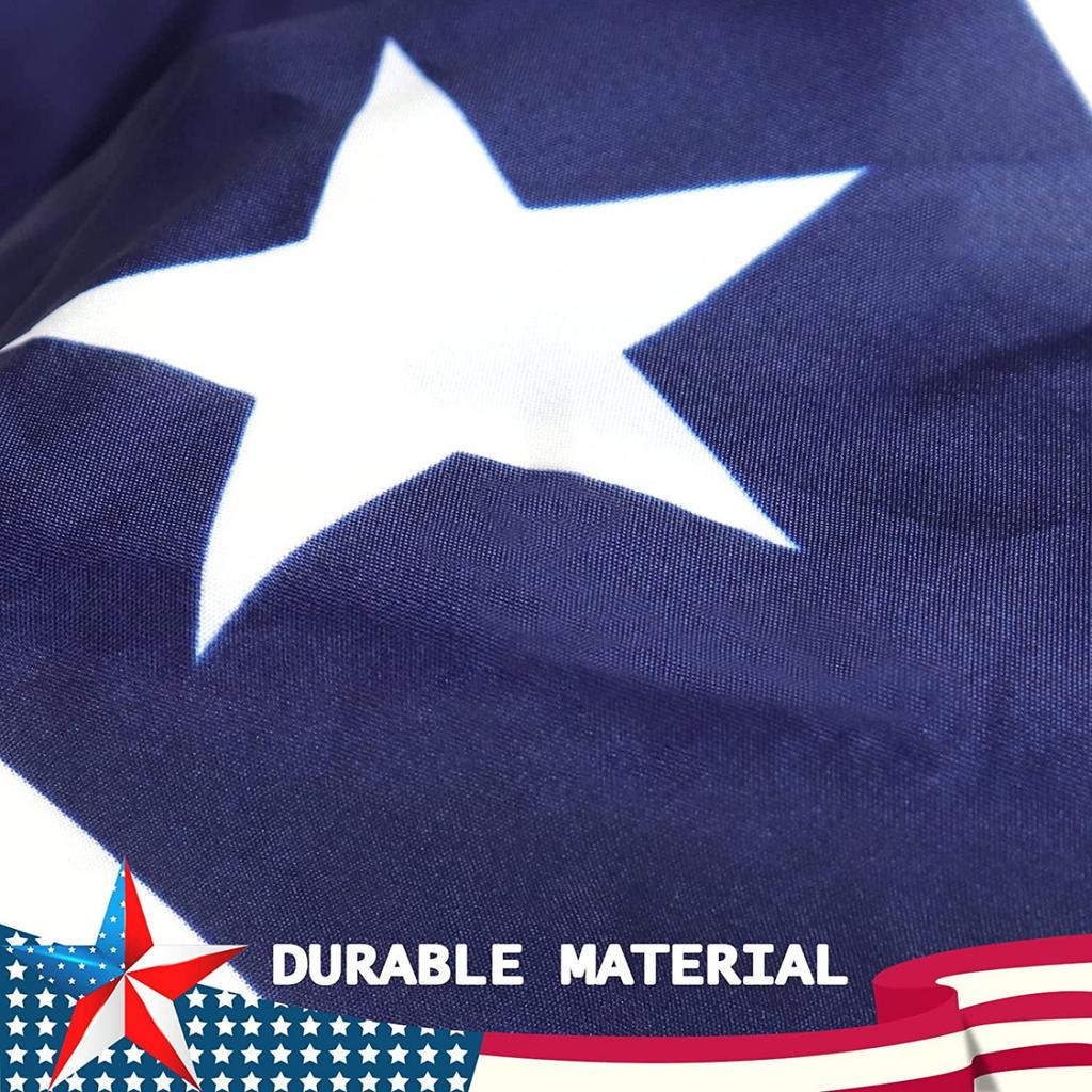 3 X 6 Feet Pleated Fan Flags, Patriotic Half Fan Buntings, Suitable For Gardens, Fences, Fences, Fence Decorations