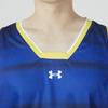 Under Armour Color Block Logo Print Basketball Knit Vest Men Tops Royal-Blue 22500103-400