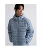 8seconds Light Hooded Padded Jacket Sky Blue