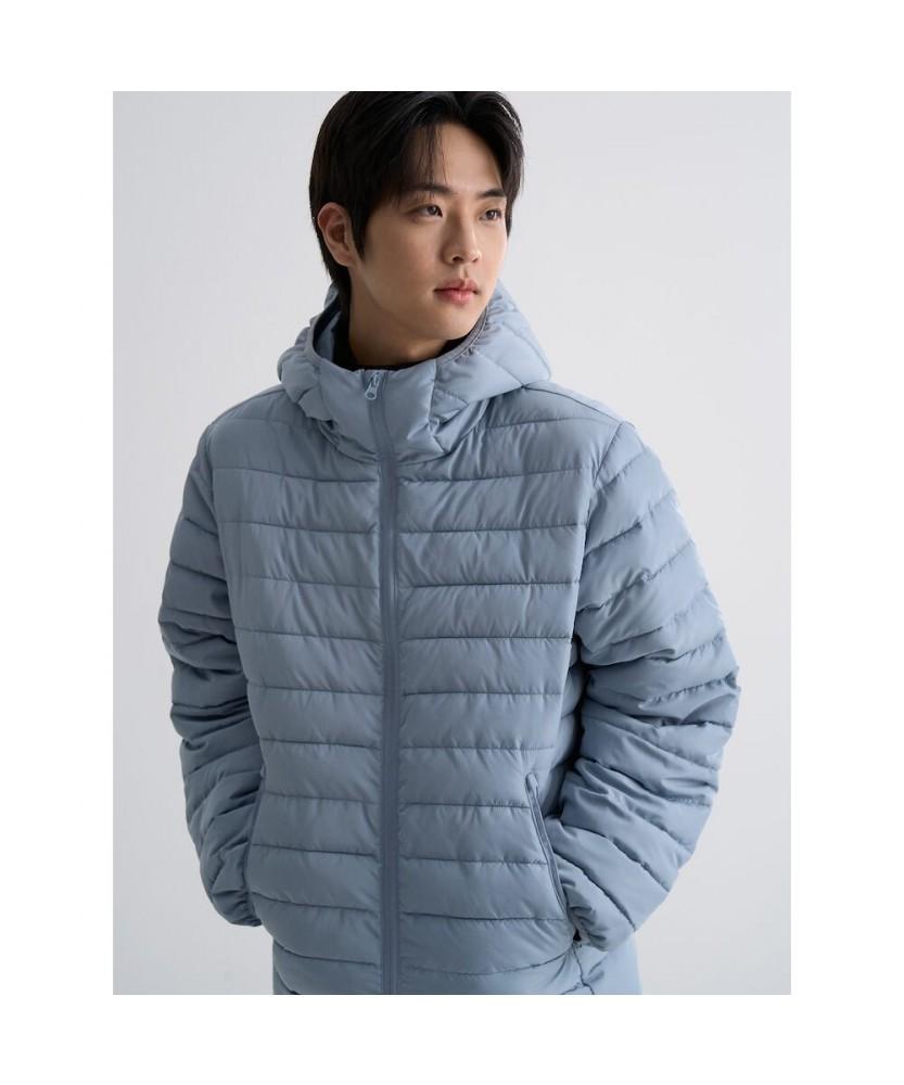 8seconds Light Hooded Padded Jacket Sky Blue