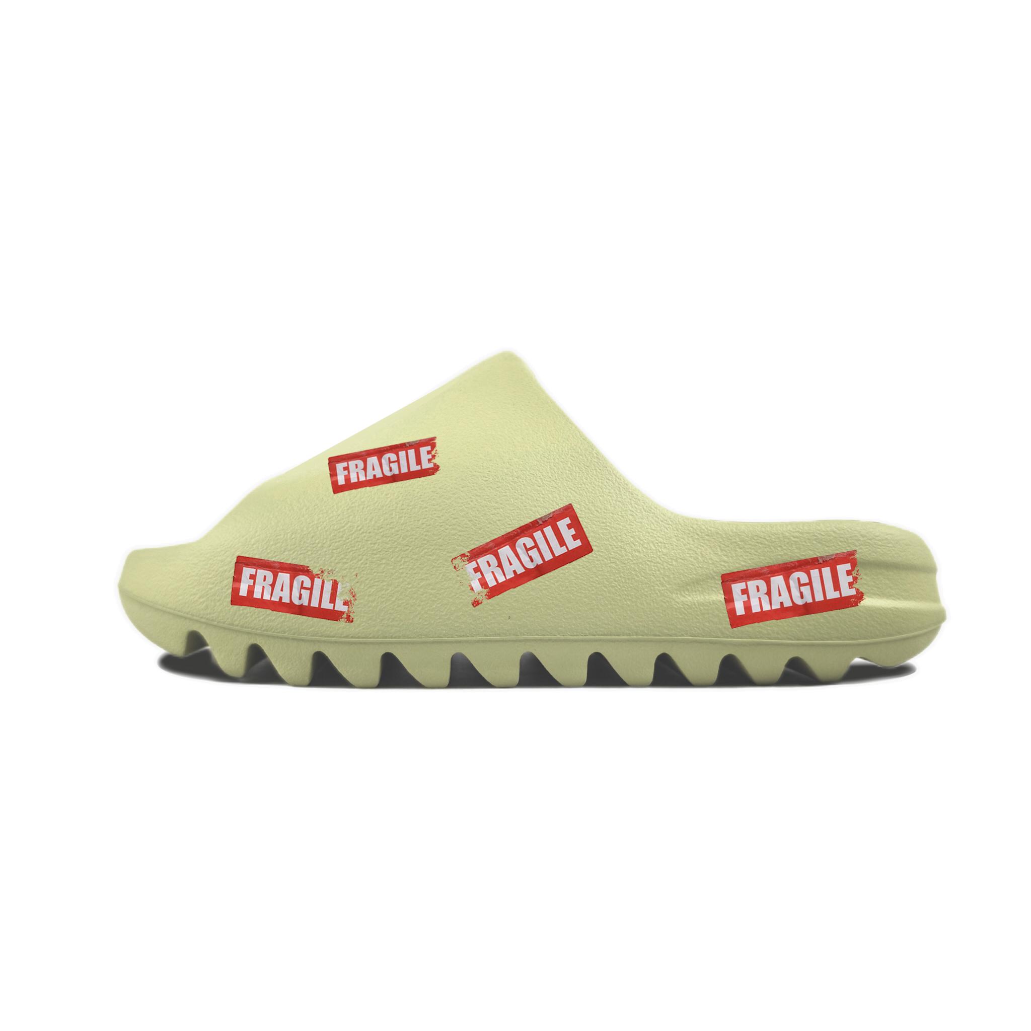 Adidas Originals Yeezy Slide Slip Resistant Slide Slippers Unisex Green FZ5904(Team352-) 42