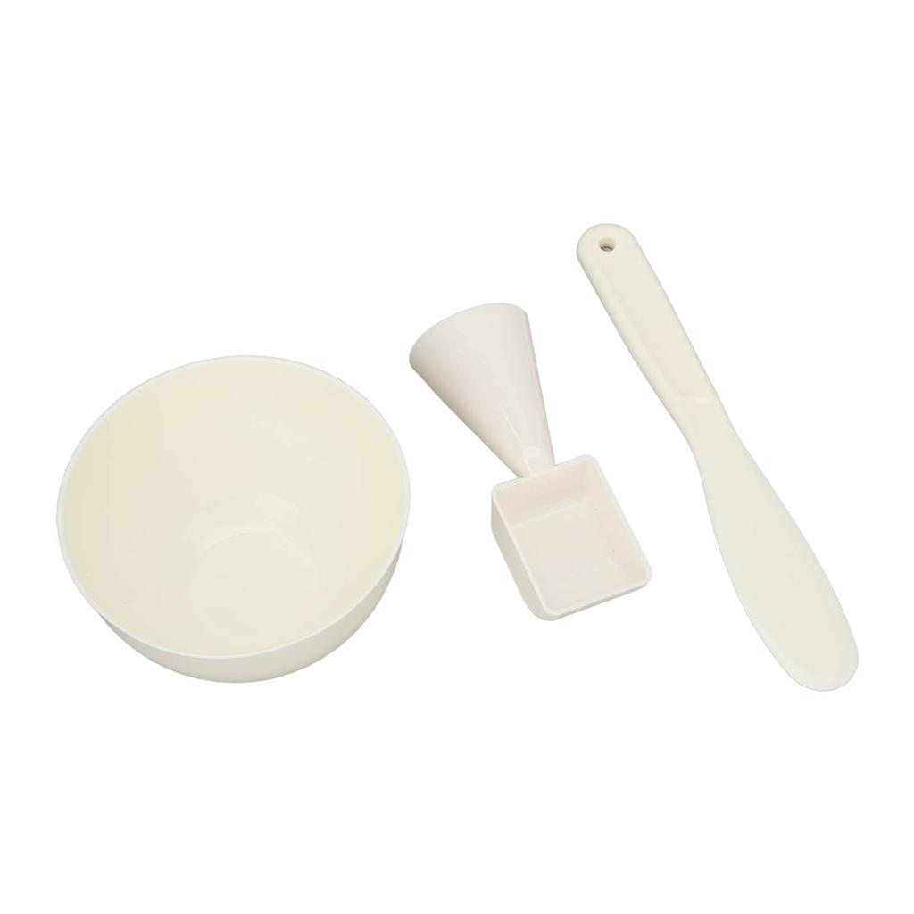 3pcs DIY Face Mask Bowl Set Spatula Measuring Spoon Face Mask Mixing Bowl Set for Home Use