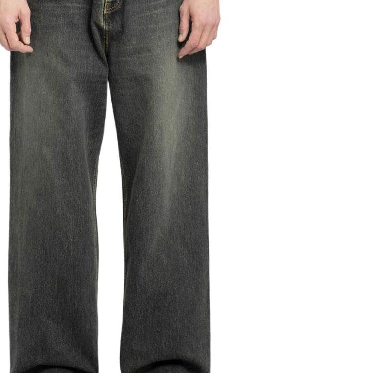 Balenciaga SS24 Jeans Loose Fit Men's Black 745213TBP473721