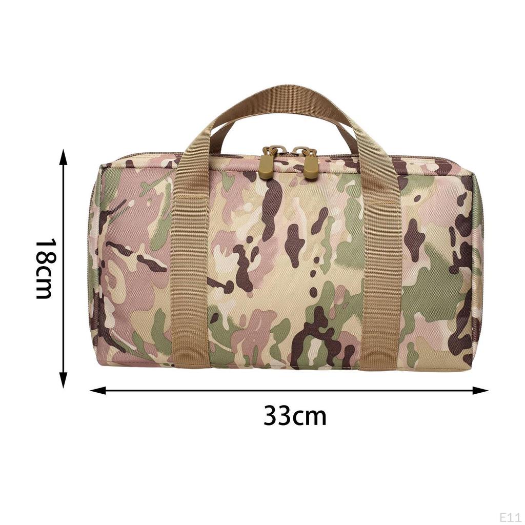 Große taktische Taschen Multi-Tool Reißverschluss-Organizer Wasserabweisende Tasche zur Aufbewahrung von Kleinkram Outdoor-Handtasche