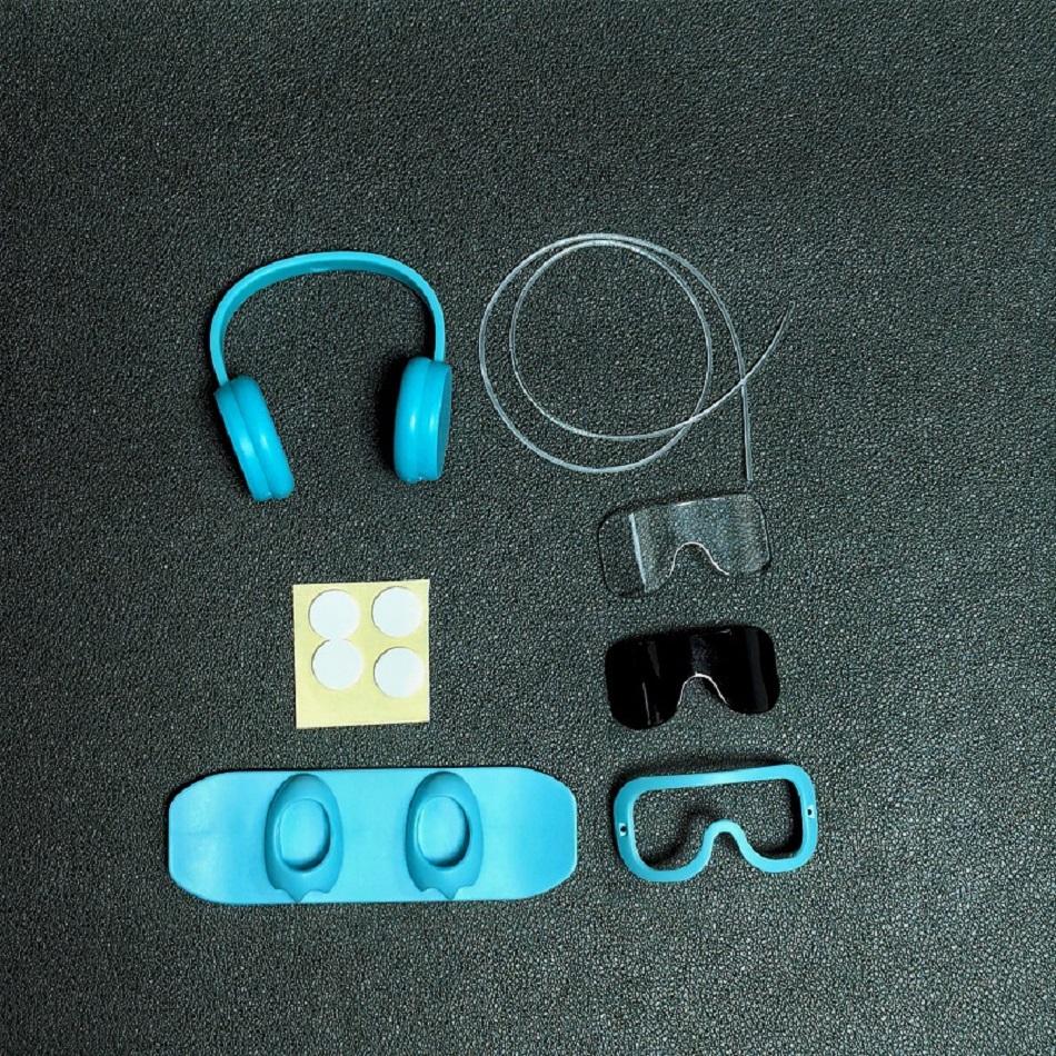 Labubu 4.0 Mini Series Outfit Change For 10cm Labubu Vinyl Plush Pendant Earphones Goggles Snowboard Sports Set Accessories Gift