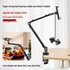 Ollymurs Dual Arm Telescopic Phone & Tablet Floor Stand