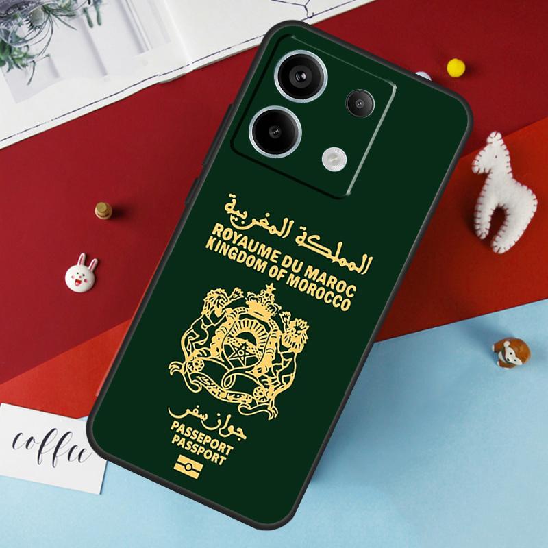 Morocco Maroc Moroccan Flag Case For Xiaomi Redmi Note 14 12 11 10 13 Pro 15 Pro Plus Redmi 15 14C 10C 12C 13C 15C Cover