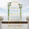 11LBS Load Iron Arch Flower Stand Wedding Decor Stand Detachable Lightweight for Party Valentine’s Day Decoration