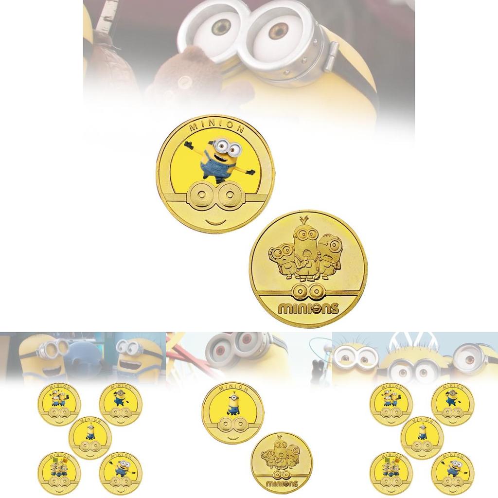 Adorable Minion Kevin Despicable Me Commemorative Coin Gift For Kids And Friends