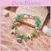 Beach Shell Starfish Beaded Bracelet Anklet With Adjustable Lobster Clasp For Travel Souvenir Gift