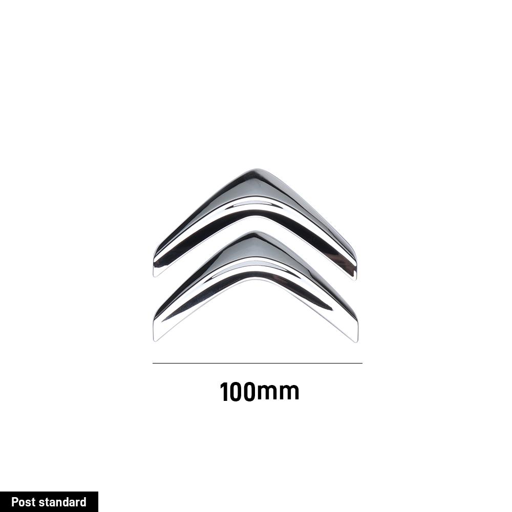 AQP4 ABS Chrome Logo Emblem Letters Badge Exterior Car Styling Car Rear Trunk Sticker For Citroen Berlingo C3 Aircross C5 Aircross C4