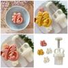 MidAutumn Festival Mooncake Makers Fu Character Moon Cake Mold Cookie Stamps DIY Hand Press Cookie Dessert Cutters