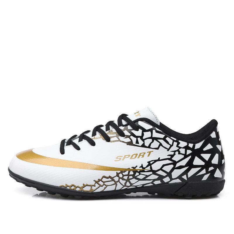 Football Shoes Tf Broken Nails Artificial Grass for Men and Women Primary and Middle School Students Training Shoes I AG Spikes.