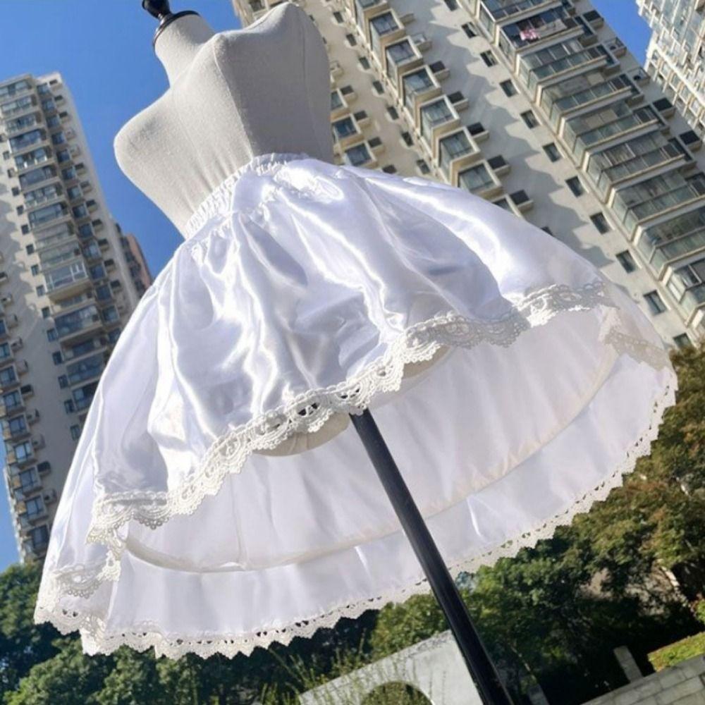 Violence Support Lolita Petticoat Adjustable Fish Bone Tutu Skirt Bridal Crinoline  Bridal Wear