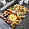 Tappeto Dragon Ball Z per Soggiorno Camera da Letto Casa Decorazione Divano Tappetino Antiscivolo per Gioco Bambini