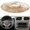 5m Self-Adhesive Rhinestone Trim Strips DIY Bling Rhinestone Car Strips Self-Adhesive Glitter Molding Stickers for Dashboard