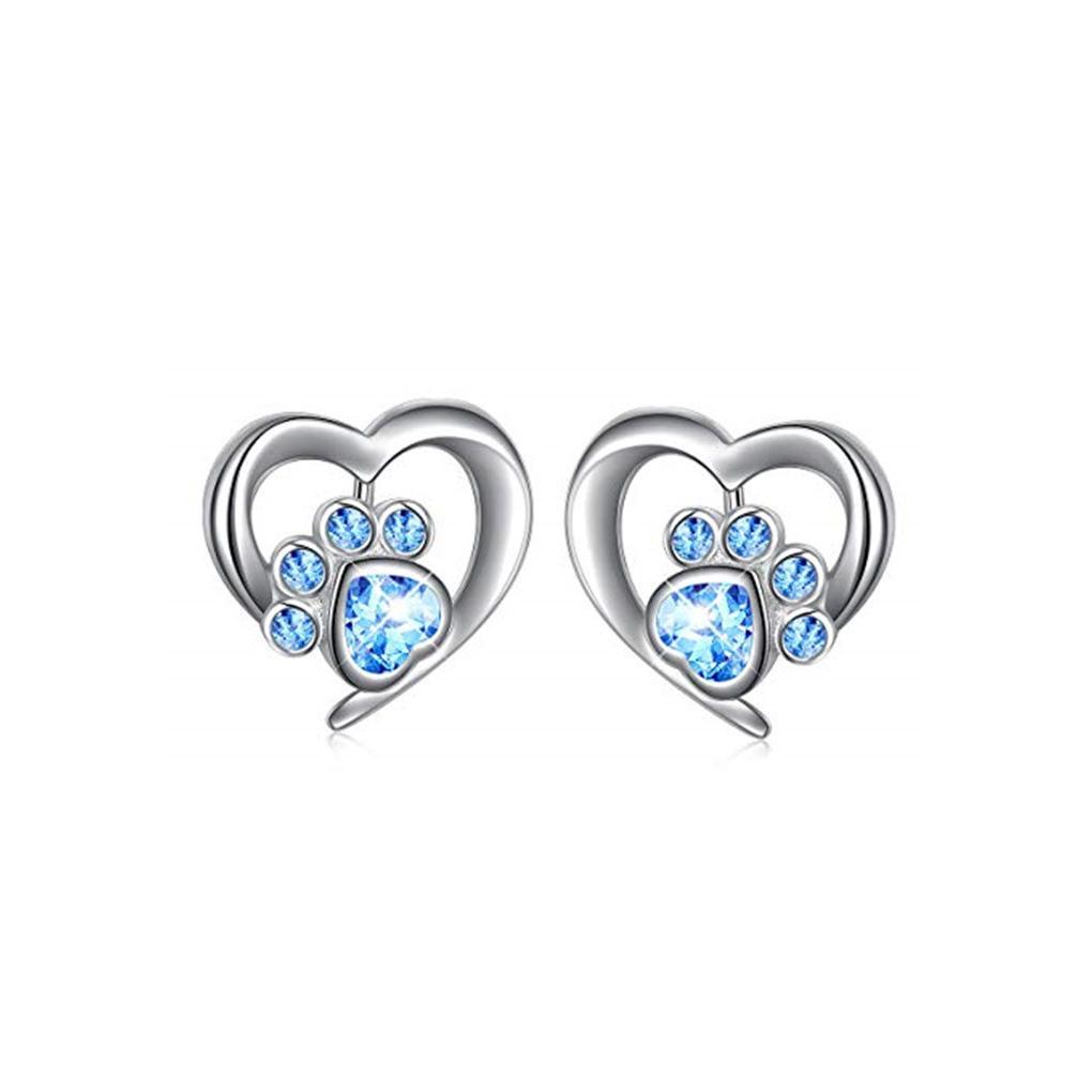 1 Pair Rhinestone Women Earrings Portable Wedding Girls Simple Design Sweet Stud Earring Ladies Ear Jewelry Gift