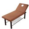 SPA Fitted Sheet Soft Massage Table Bed Fitted Sheet Solid Color Elastic Band Beauty Bed Cover For SPA Salon Therapy Universal