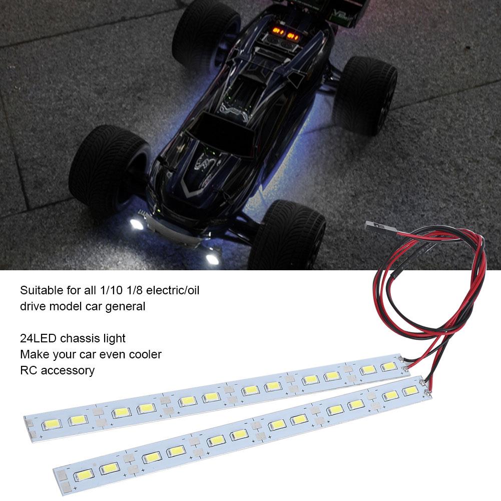 24LED General Chassis Light for 1/10 1/8 Electric/Oil Drive Model RC Car Accessory