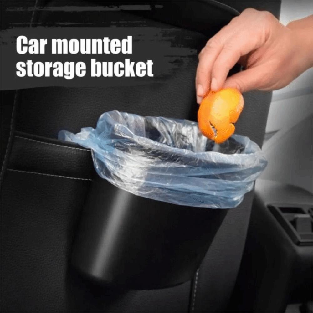 Leak-Proof Car Garbage Can Small Size Leak-Proof Garbage Container  Home Use