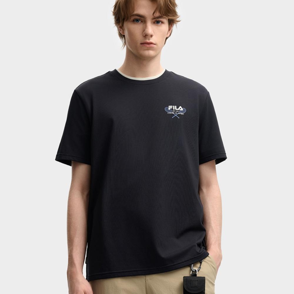 New FILA ORIGINALE T Shirts Men's Legend Blue NV F11M539106F-NV