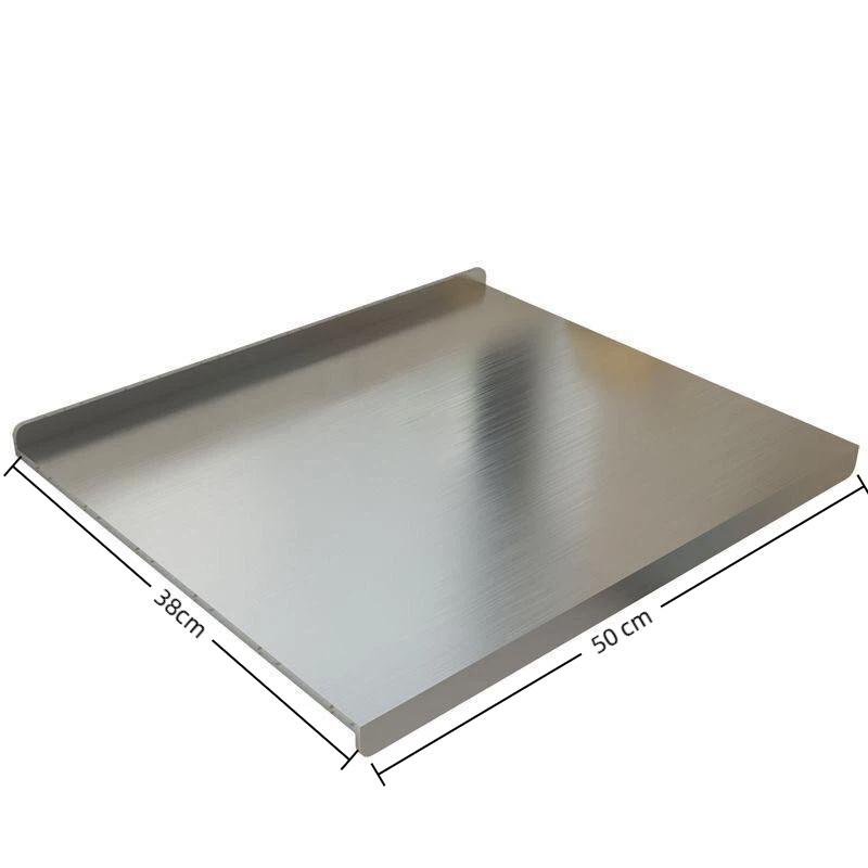 L-Shaped Chopping Board Stainless Steel Large Size Doublesided Chopping Board Kitchen Tool Home Fruit Cutting And Kneading Panel