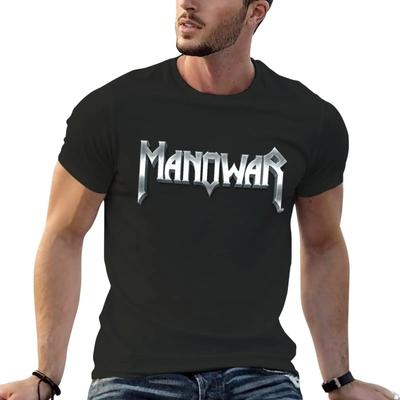 Neues Manowar Manowar Manowar T-Shirt lustige T-Shirts T-Shirt Männer