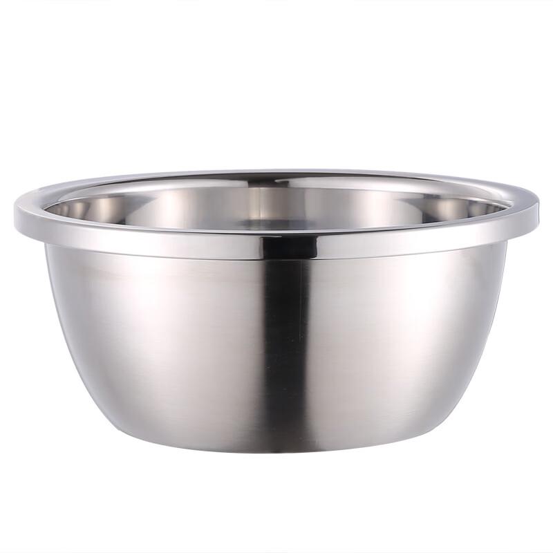 ZISIZ 34cm Stainless Steel Divided Kitchen Plate