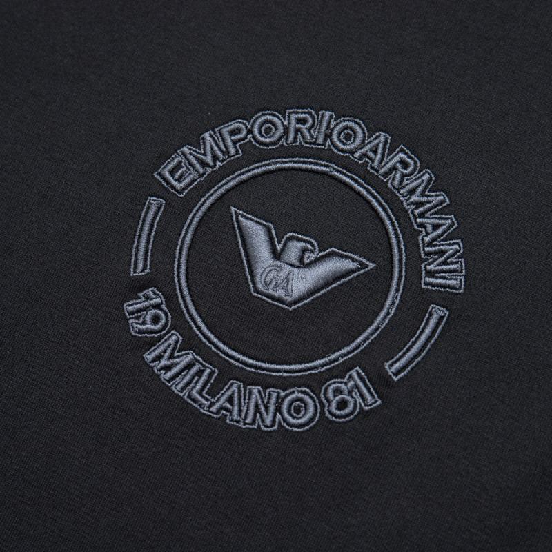 EMPORIO ARMANI SS24 T Shirt Men's Black 3D1TG8-1JOCZ-0051