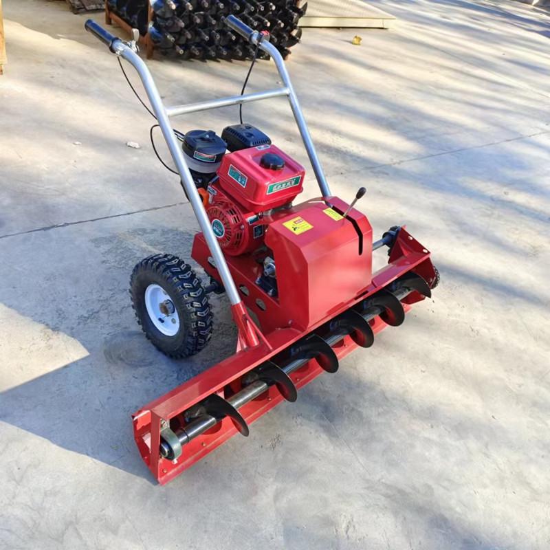 Property Community Gasoline-Powered Track Snow Sweeper with 170cc Auger