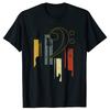 Bass Guitar Player Vintage Bass Clef Classic Music Band Guitarist Rock Short Sleeve Funny T Shirt Harajuku Hip Hop T-shirt
