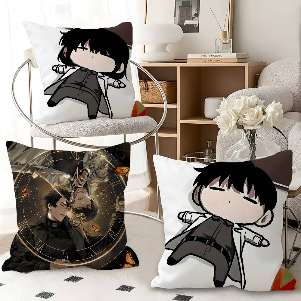 1pc Anime Omniscient Readers Viewpoint Pillow Case Fashion Square Pillowcase Bedroom Sofa Room Ins Decoration Leisure
