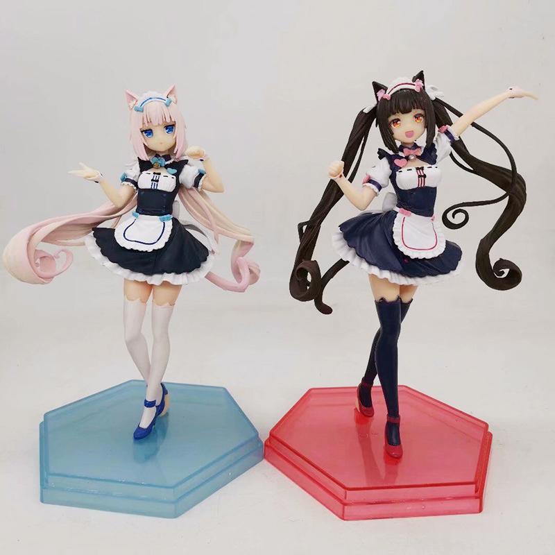 Nekopara POP Parade Vanilla Chocola 1/8 PVC Action Figure Anime Figure Model Toys Collection Doll Gift