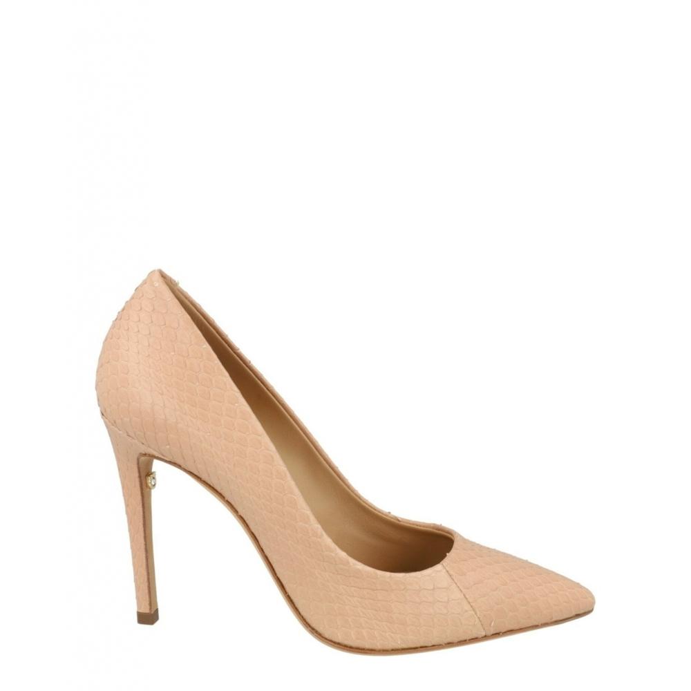 Salvatore Ferragamo X5 Snakeskin Pumps Narrow Width Bone