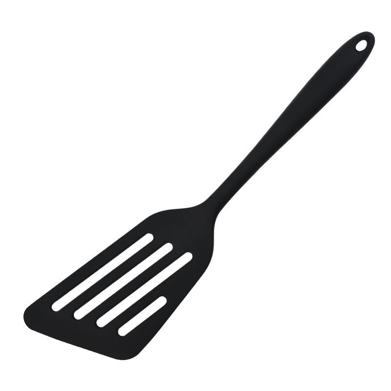 Silicone Non-Stick Slotted Fish Spatula - Household Kitchen Frying Tool