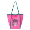 Reusable Bunny Shoulder Bag Lightweight Embroidery Basket Bag Cartoon Shopping Bag  Outdoor