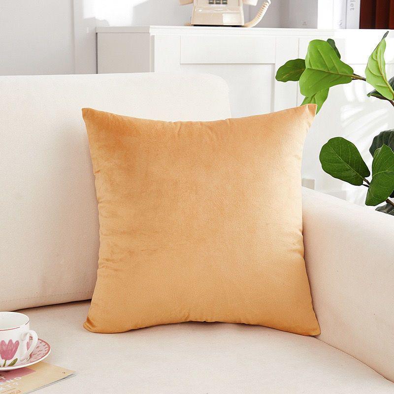 Large Velvet Backrest Throw Pillow for Sofa, Office, or Bedroom