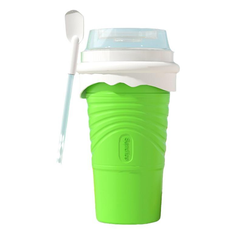 Silicone Smoothie Shaker Cup for Quick Homemade Ice Beverages