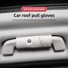 JFTX5 2Pcs Suede Handle Cover Car Roof Armrest Pull Protection Glove For BMW E46 E60 E70 Performance F30 F40 E39 E36 E87 M F10 E90 F20
