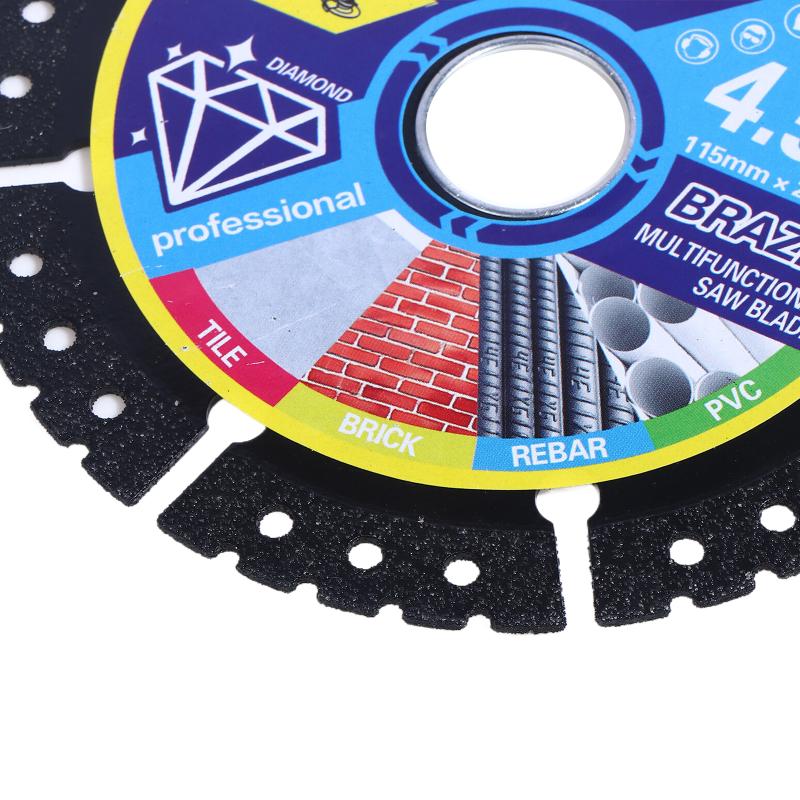 115Mm Metal Cutting Diamond Blades Angle Grinder Cutting Disc Grinding Wheel Tool For Steel Concrete Stone Marble Cutting