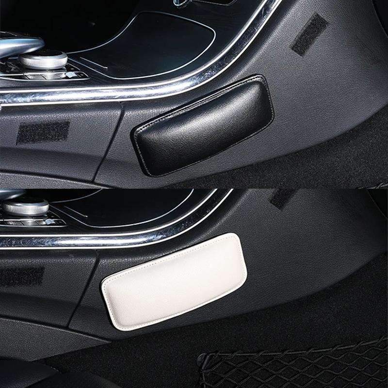 Universal Car Leg Cushion Pad Car Door Armrest Elbow Support Pad Leather Handrest Support Pillow Elbow Rest Pad Car Accessories