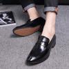 Men's Penny Loafers Slip On Leather Male Casual Office Business Dress Shoes Men Fashion Party Wedding Formal Shoes Footwear