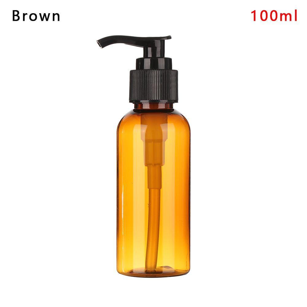 

100ml 200ml 300ml Bathroom Portable Soap Dispensers Lotion Shampoo Shower Gel Soap Empty Bath Pump Bottle Travel Containers