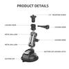 Accessori Insta360: Supporto con Ventosa per Fotocamera Sportiva Panoramica a 360° per Auto