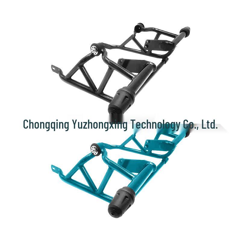 Chunfeng NK250 Front Guard: Anti-fall, Anti-collision Rubber Bumper for Motorcycle Racing Bars