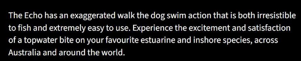 Malosi EC80F-TN Pencil Micro Echo 80F Floating Lure Teflon (0412)