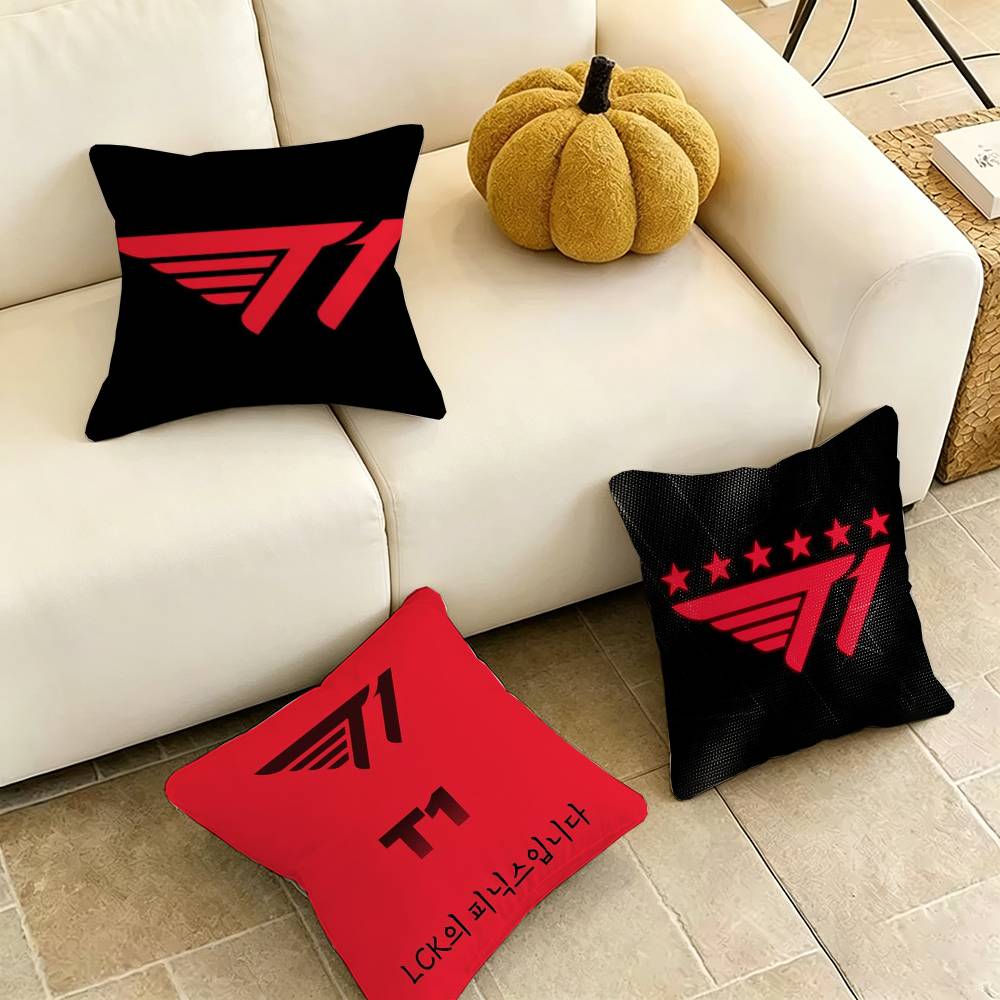 T Korean ESports FFaker Pillow Case Square DoubleSided Sofa Cushion Cover Bedroom Bedside Pillow Gift