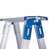 Industrial Hinged Ladder with Movable Feet, Thickened Aluminum Alloy for Factory or Workshop Use
